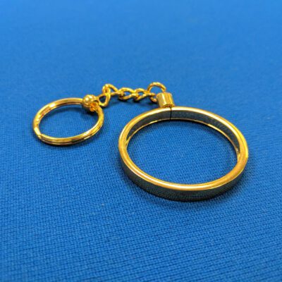 Poker chip key chain