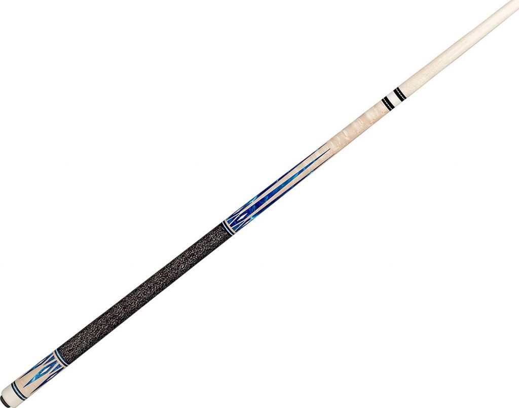 J. Pechauer Pool Cue Stick JP15Q BirdsEye Maple • Blue Pearl Points