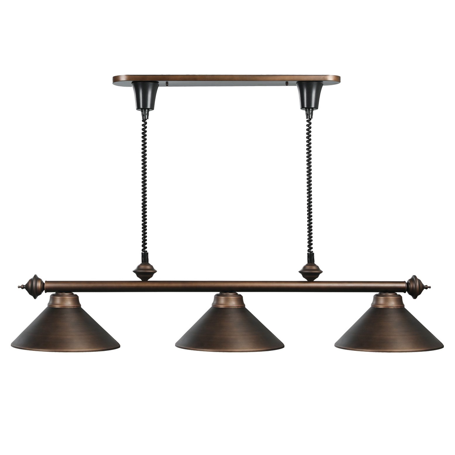 Pull Down 3 Shade 58 Billiard Light Pull Down 3 Shade 58 Billiard Light