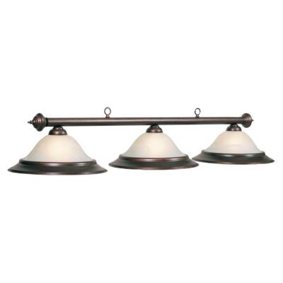 3 SHADE 60" BILLIARD - OIL RUBBED FINISH
