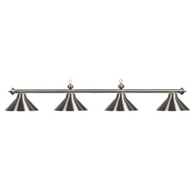 4 SHADE 78" BILLIARD LIGHT - STAINLESS
