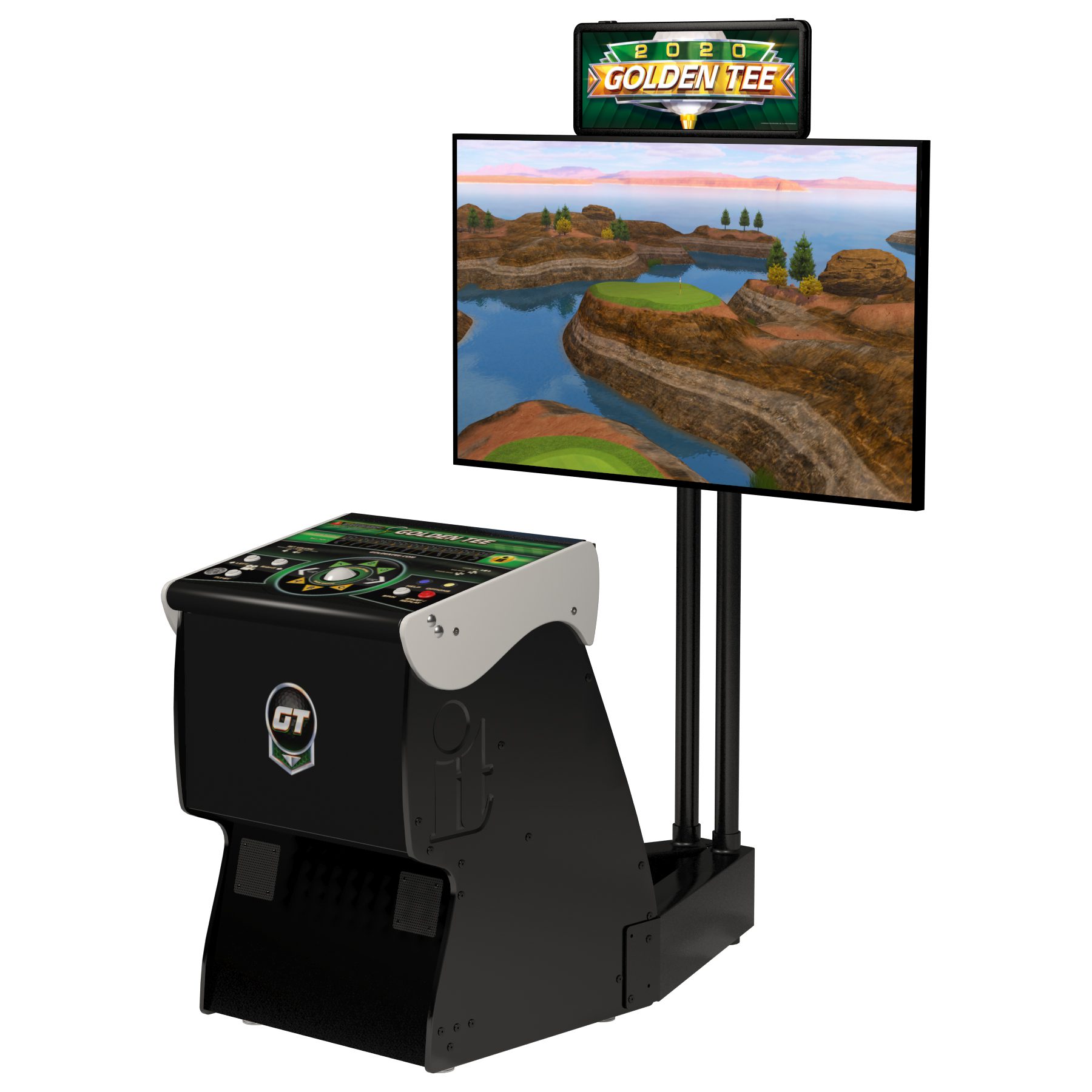 golden-tee Multicade stand up video arcade game