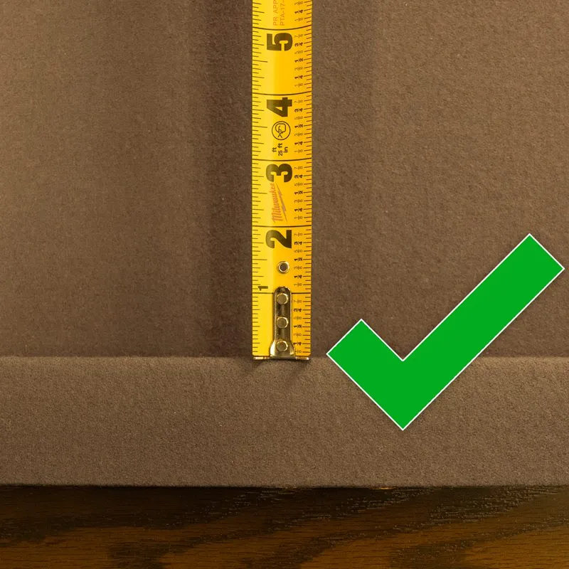 Correct way to measure a pool table for new felt