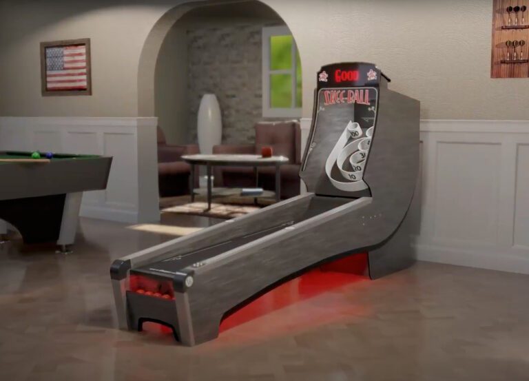 Skee Ball in Home Scene
