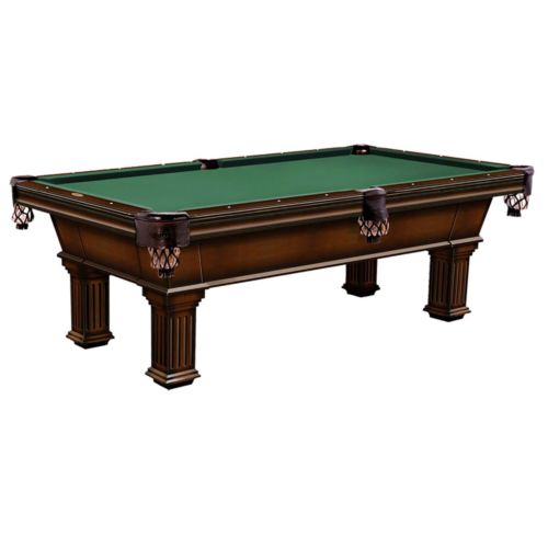 Olhausen Billiards Nashville Pool Table in Traditional Pecan Finish on Maple