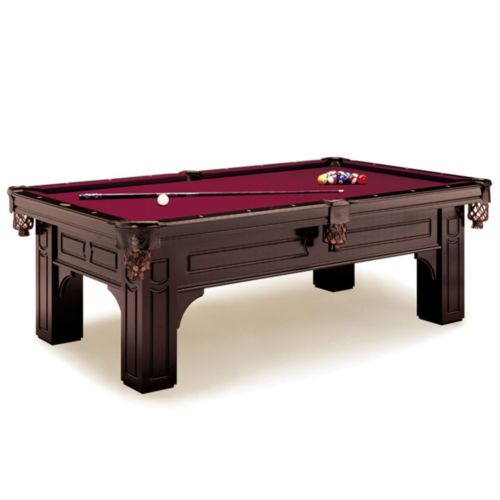 Olhausen Billiards Remington Pool Table Traditional Cherry Finish on Maple