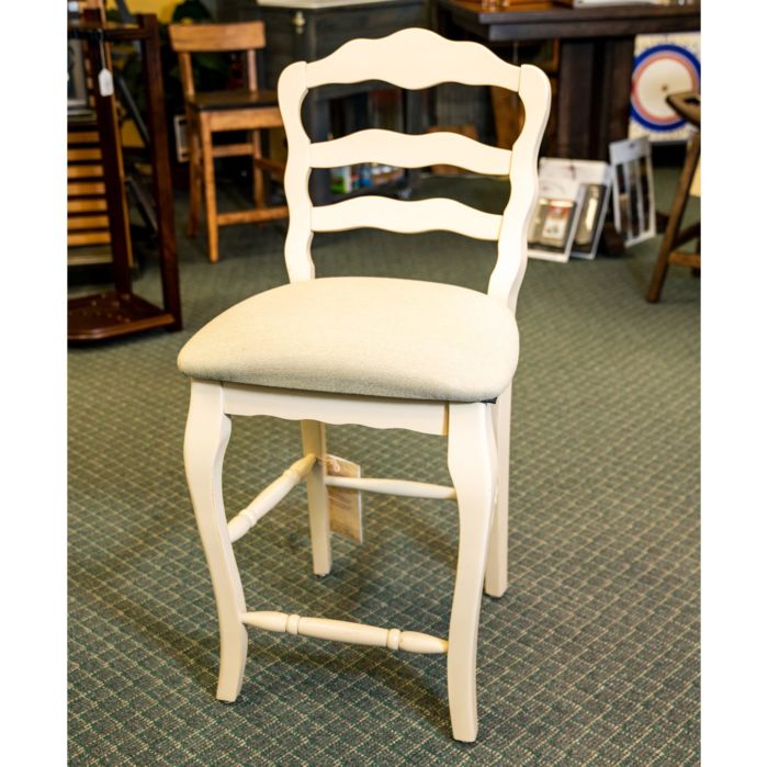 Discounted white stool