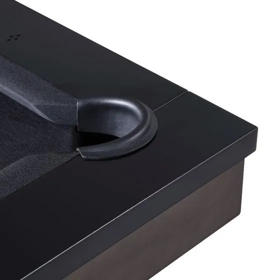 Plank and Hide Axton Pool Table Pocket Detail