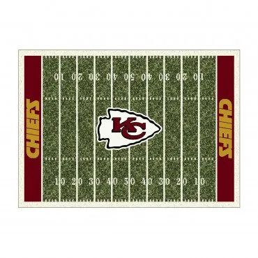 KANSAS CITY CHIEFS HOMEFIELD RUG