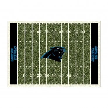 CAROLINA PANTHERS HOMEFIELD RUG