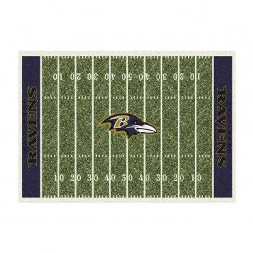 BALTIMORE RAVENS HOMEFIELD RUG