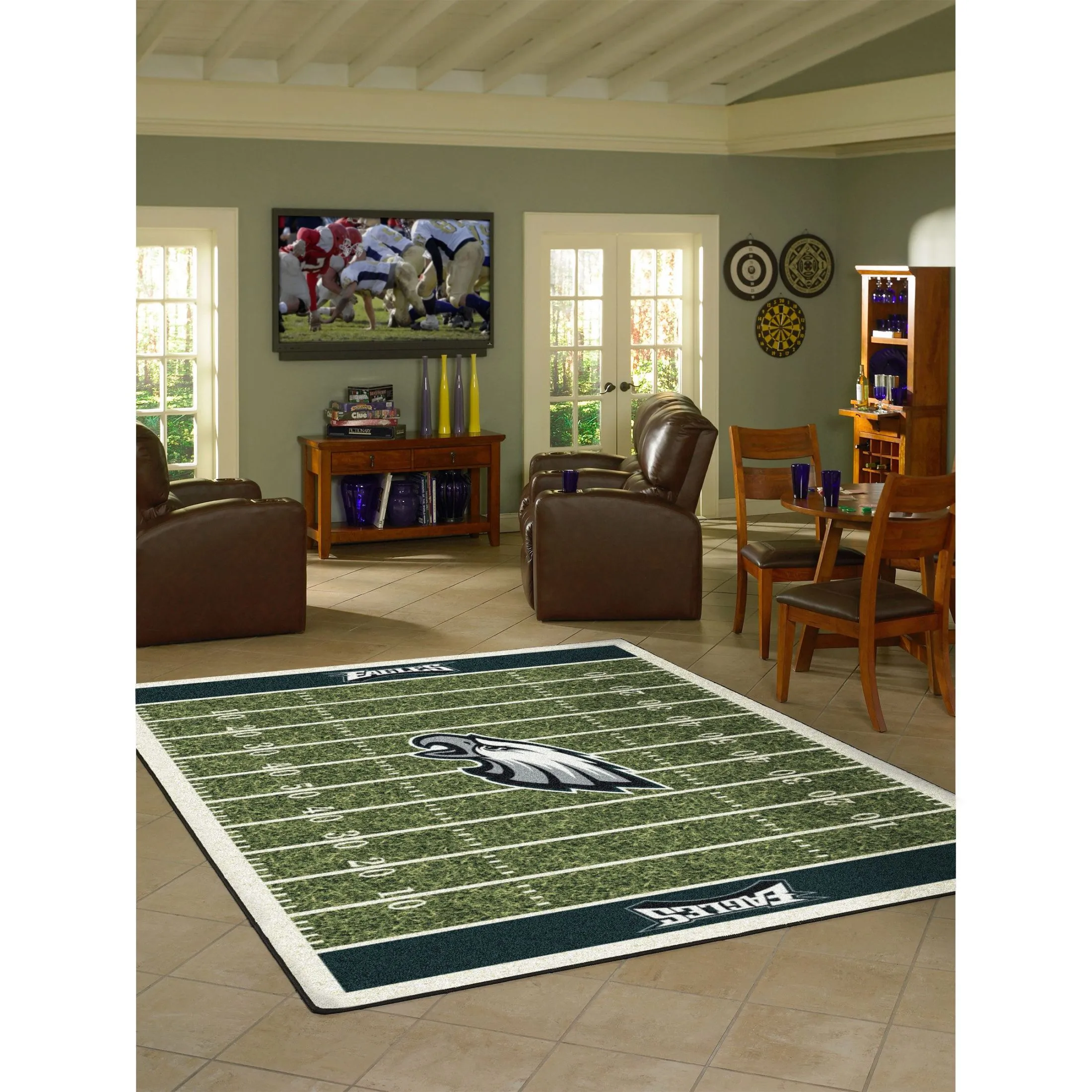 PHILADELPHIA EAGLES HOMEFIELD RUG - Image 2