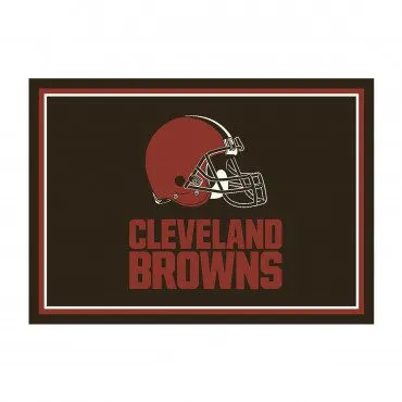 CLEVELAND BROWNS SPIRIT RUG