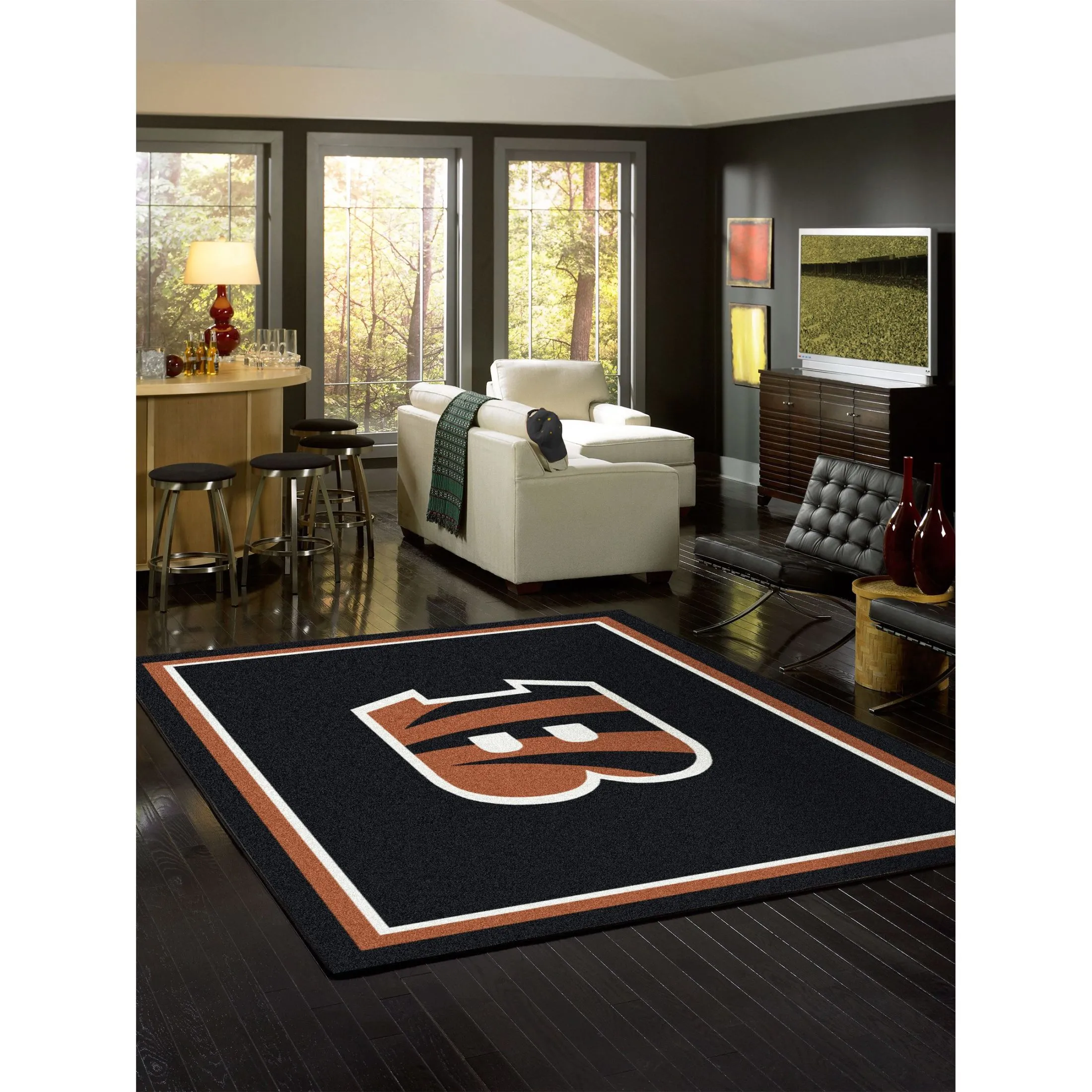 CINCINNATI BENGALS SPIRIT RUG - Image 2