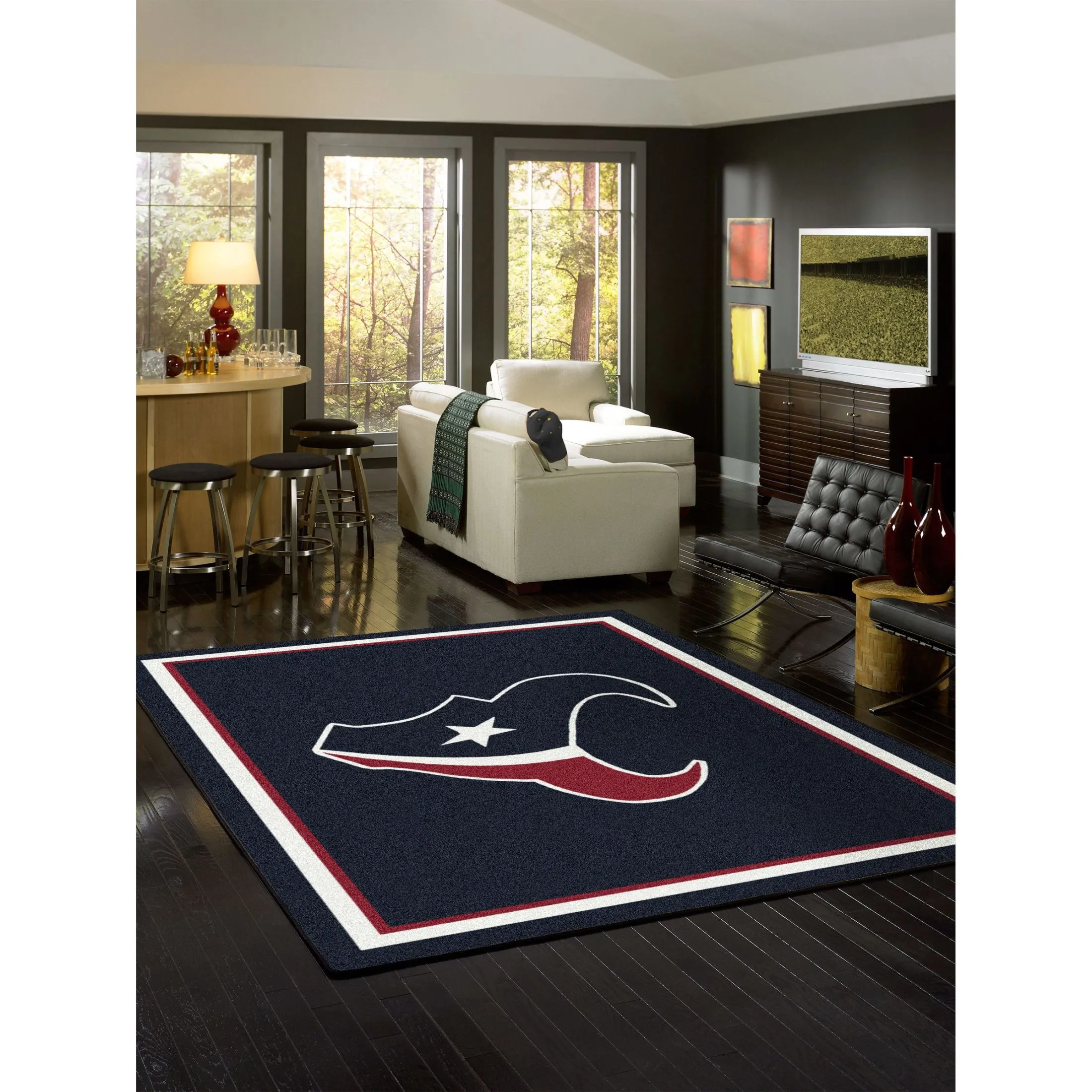 HOUSTON TEXANS SPIRIT RUG - Image 2