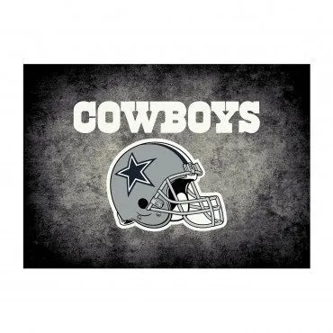 DALLAS COWBOYS DISTRESSED RUG
