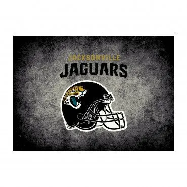JACKSONVILLE JAGUARS DISTRESSED RUG
