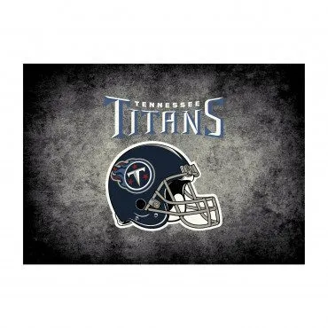 TENNESSEE TITANS DISTRESSED RUG