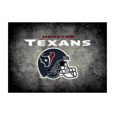 HOUSTON TEXANS DISTRESSED RUG