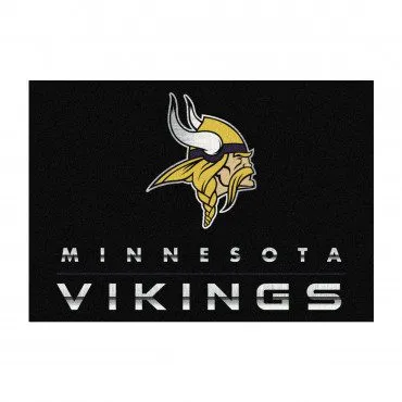 MINNESOTA VIKINGS CHROME RUG