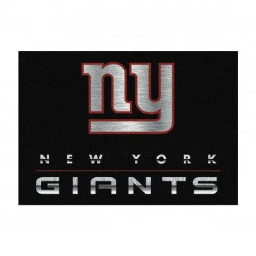 NEW YORK GIANTS CHROME RUG