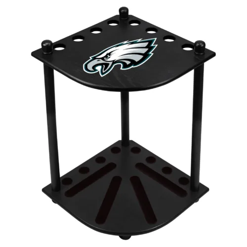 PHILADELPHIA EAGLES CORNER CUE RACK