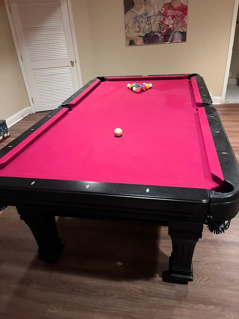 Gently Used 8' Spencer Marston Pool Table - SOLD - Image 2