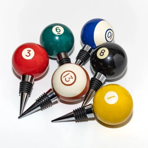 Vintage Pool Ball Bottle Stopper
