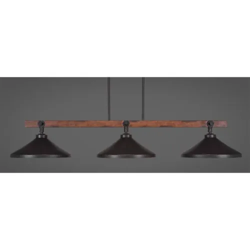 PORTLAND 3-SHADE BILLIARD LIGHT