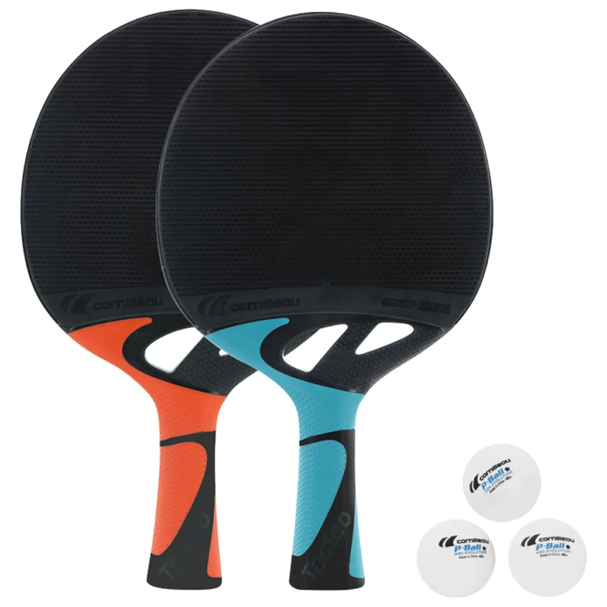 Tacteo Duo Ping Pong Set - 2 Paddles and 3 Balls