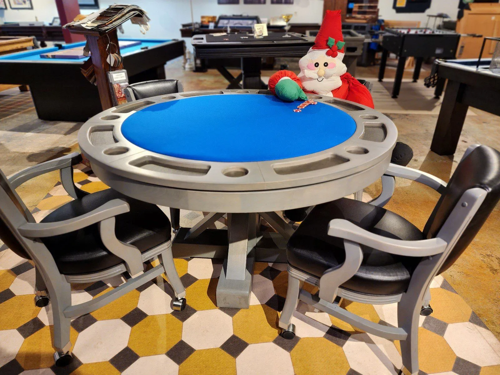 Darafeev Trestle Poker & Dining Table - Image 3