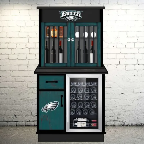 Eagles Walk-Up Bar and Liquor Cabinet