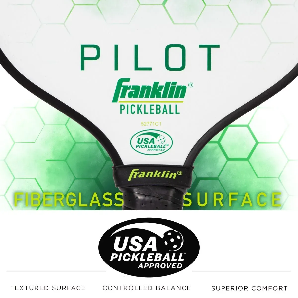 Pilot Fiberglass Paddle with Max Grit 10mm - Image 4