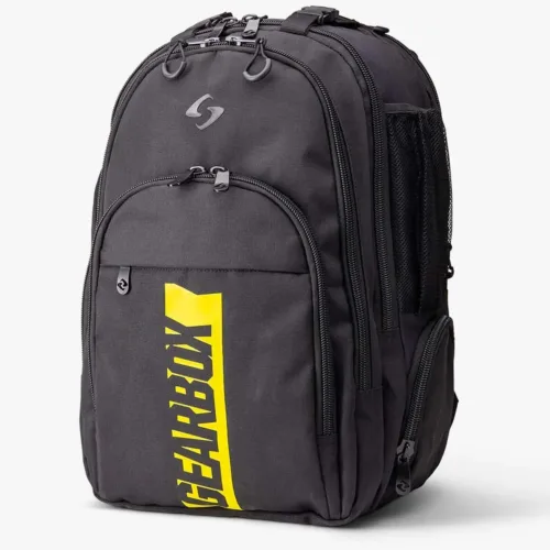 Gearbox Core Backpack Black Yellow