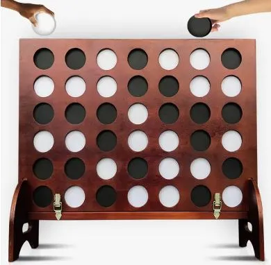 Giant 4-in-a-Row Game – 4ft x 3ft Outdoor Family Connect Game