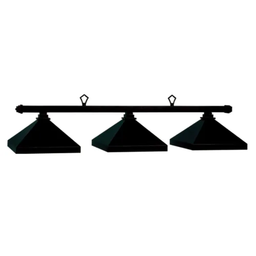 KITSILANO 3 SHADE 54" BILLIARD LIGHT - MATTE BLACK