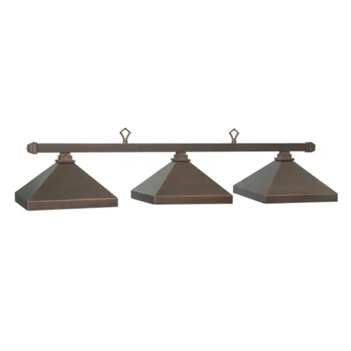 KITSILANO 3 SHADE 54" BILLIARD LIGHT - OIL RUBBED BRONZE