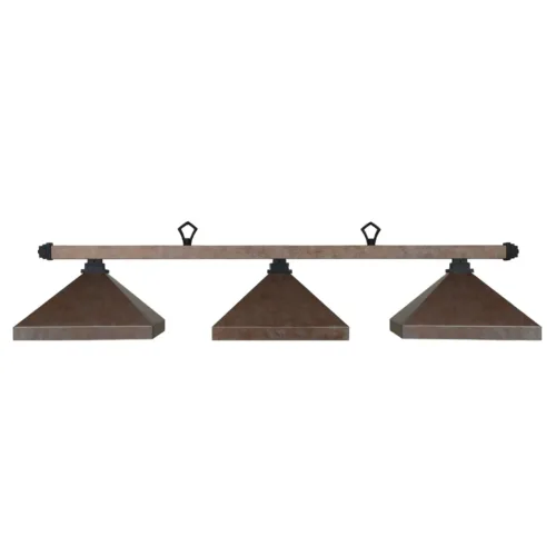 KITSILANO 3 SHADE 54" BILLIARD LIGHT - SAND & MATTE BLACK