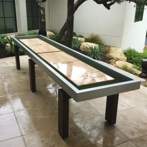 Outdoor Shuffleboard Table