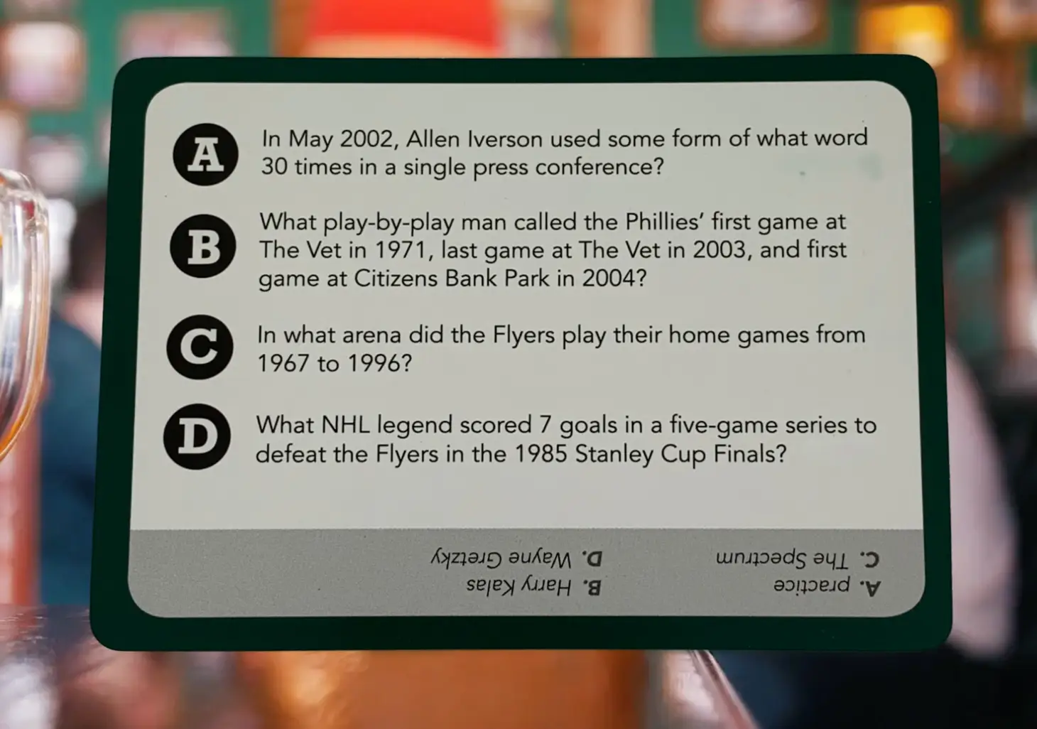 You Gotta Know Philly - Sports Card Trivia - Image 2