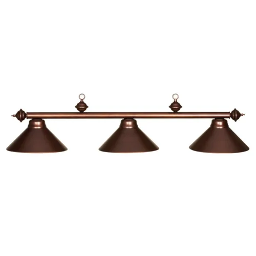 3 SHADE 54" BILLIARD LIGHT - CAPPUCCINO