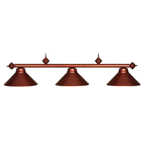 3 SHADE 54" BILLIARD LIGHT - ENGLISH TUDOR
