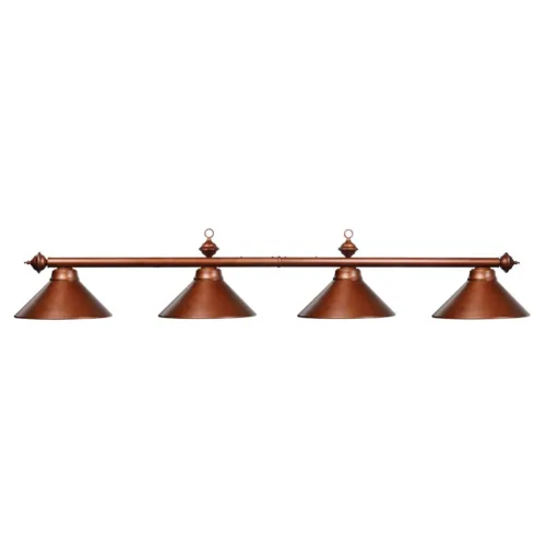 4 SHADE 78" BILLIARD LIGHT - ENGLISH TUDOR