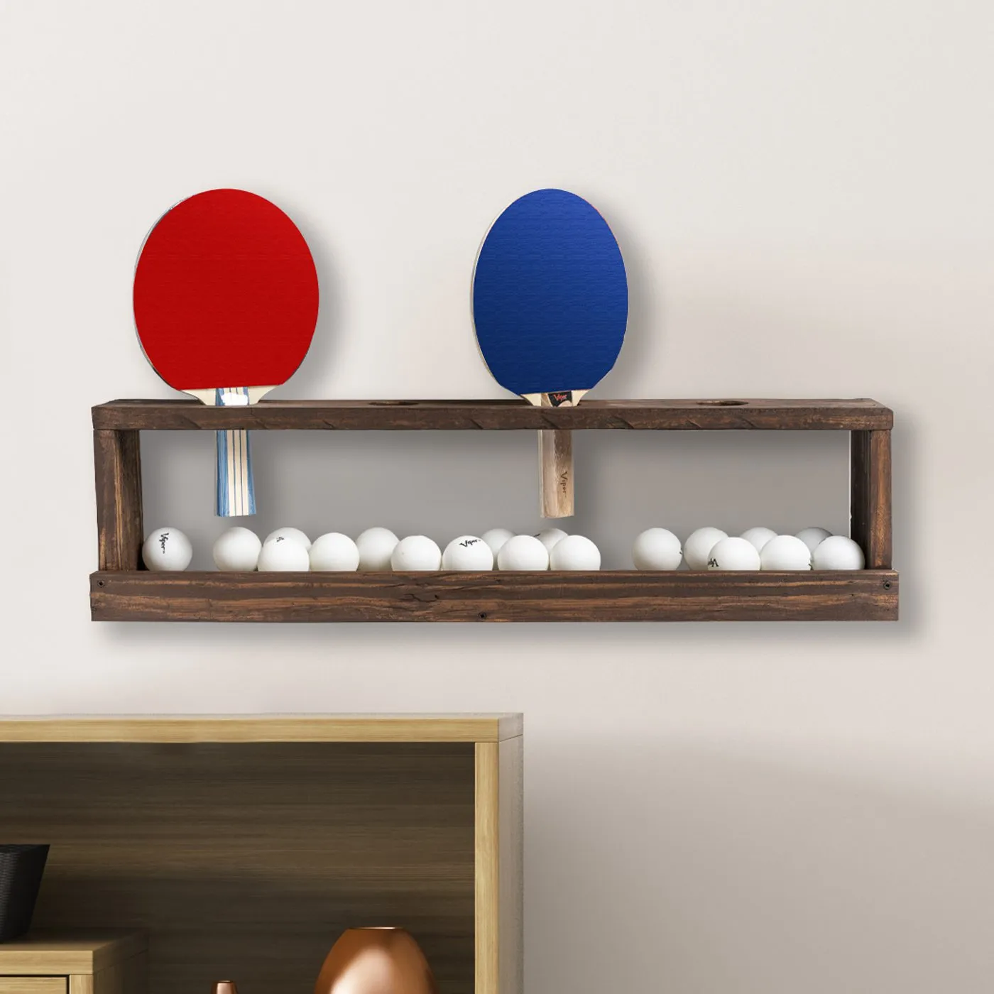 Ping Pong Paddle Wall Rack - Image 7