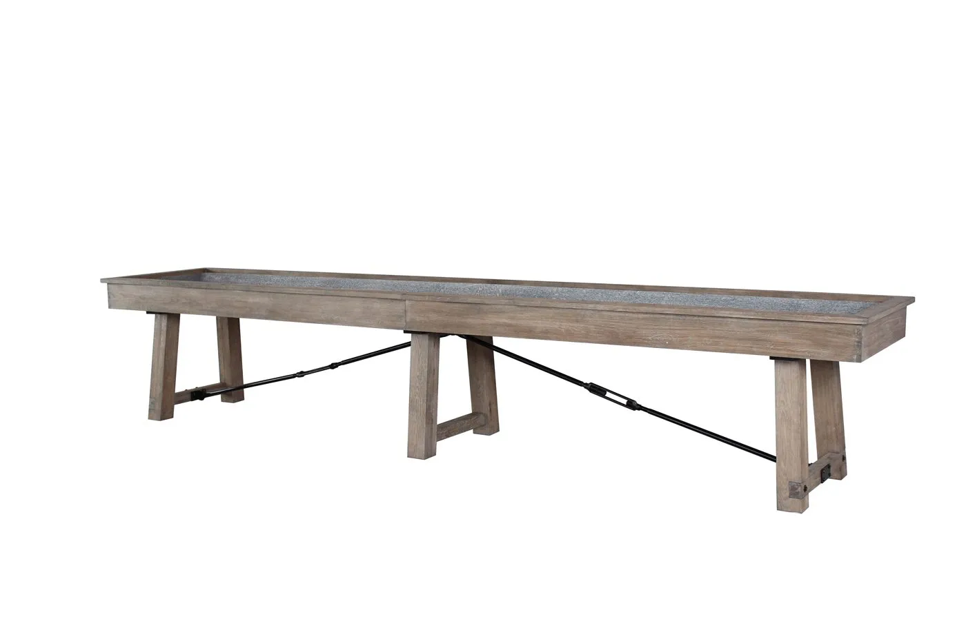 Isaac Shuffleboard Table by Plank and Hide - Image 4