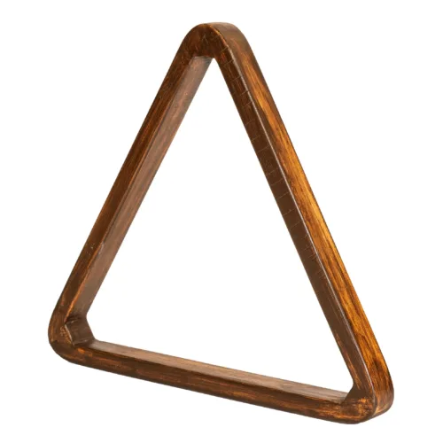 Triangle Pool Ball Rack – Reclaimed Wood