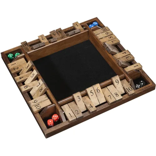 Shut the Box Game - 4 Player
