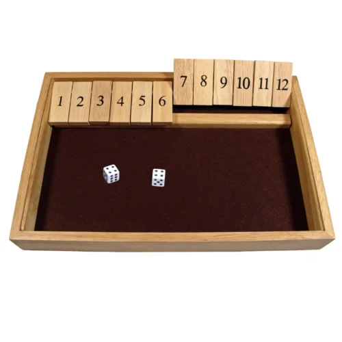 Shut the Box Game – 12 Numbers