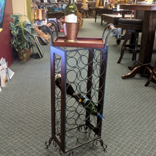 Wine Rack with Caddy - Clearance
