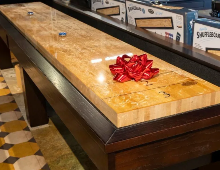 What is the best length for a shuffleboard table